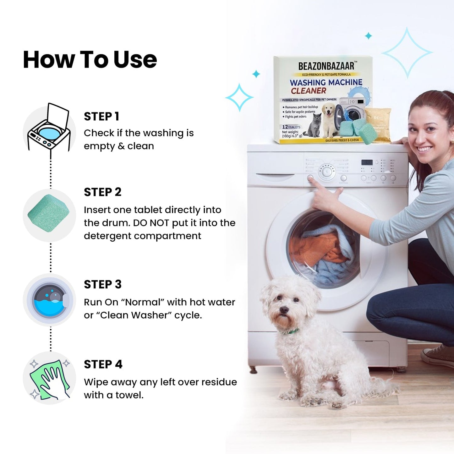 Beazonbazaar Washing Machine Cleaner Pro