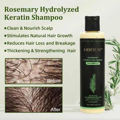 🔥LAST DAY 50% OFF -🌱 Organic Rosemary Hair Growth Shampoo
