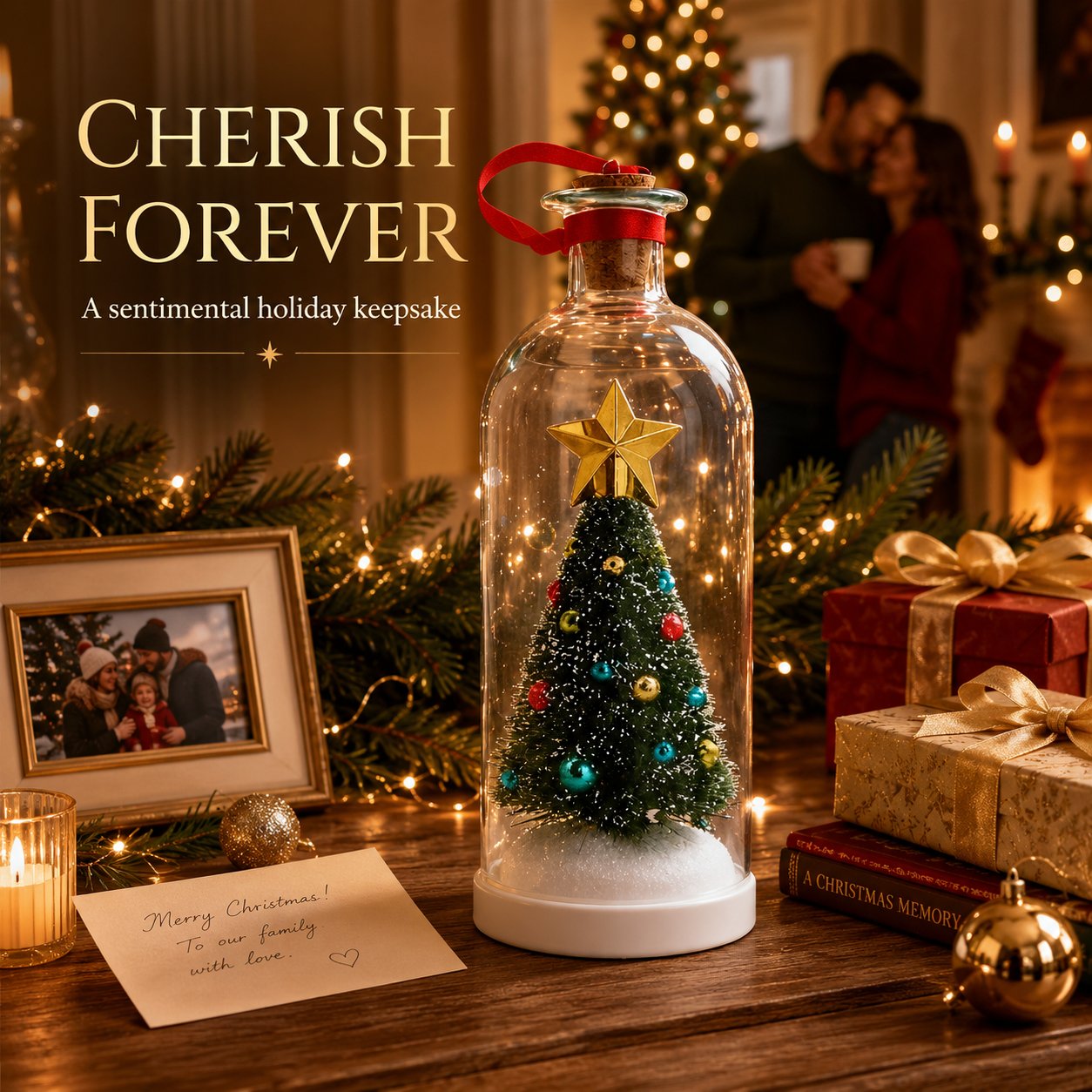 🎁Last Day 50% OFF🔥Christmas Tree Message In A Bottle