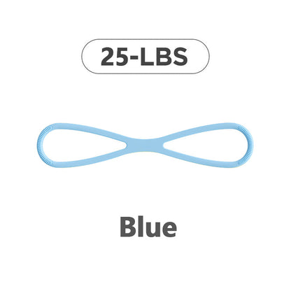 🔥20%OFF TODAY ONLY!Figure 8 Resistance Bands for Women – 8-Shaped TPE, Latex-Free