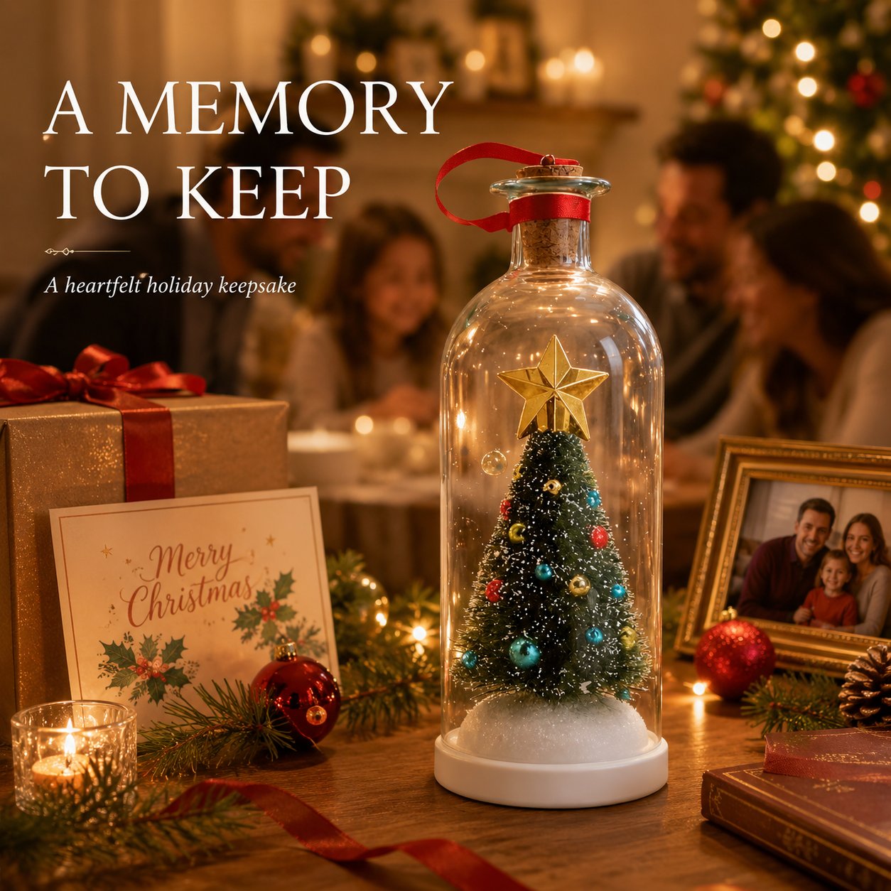 🎁Last Day 50% OFF🔥Christmas Tree Message In A Bottle