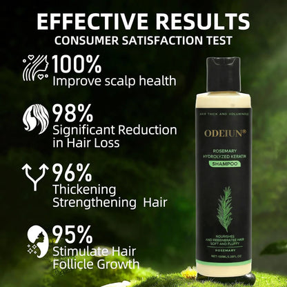 🔥LAST DAY 50% OFF -🌱 Organic Rosemary Hair Growth Shampoo