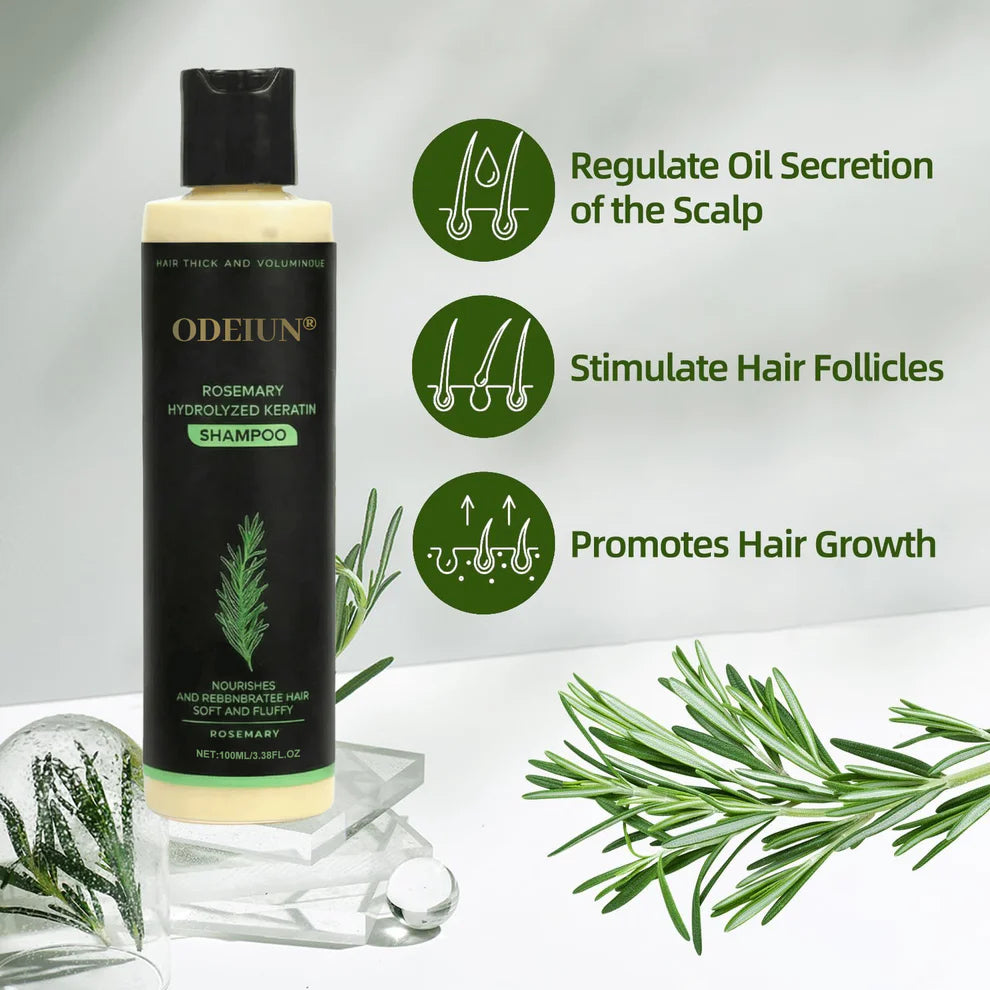 🔥LAST DAY 50% OFF -🌱 Organic Rosemary Hair Growth Shampoo