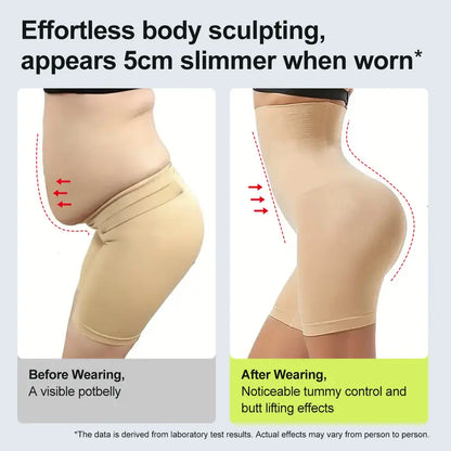 Women's Tummy Control Butt-Lifting Shapewear, Sexy and Comfortable High-Waist Body Sculpting Garment Womenswear Compression