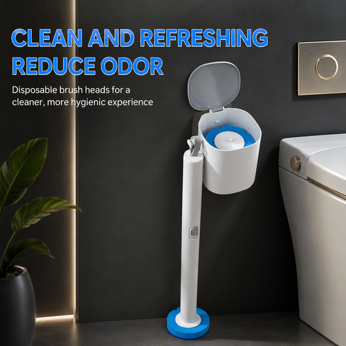 Disposable Toilet Brush Kit