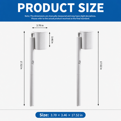 Disposable Toilet Brush Kit