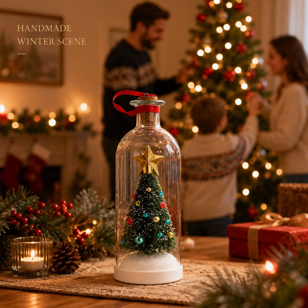 🎁Last Day 50% OFF🔥Christmas Tree Message In A Bottle
