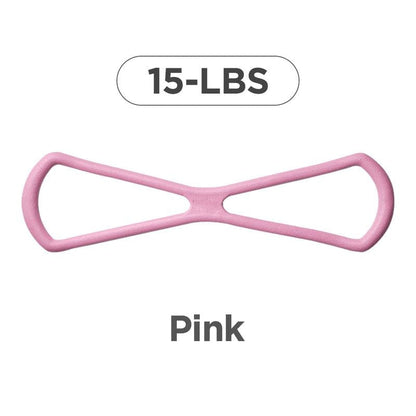 🔥20%OFF TODAY ONLY!Figure 8 Resistance Bands for Women – 8-Shaped TPE, Latex-Free